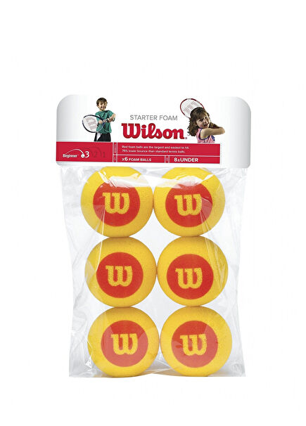 Starter Sponge Tennis Balls 6-Pack for Kids WRZ259300