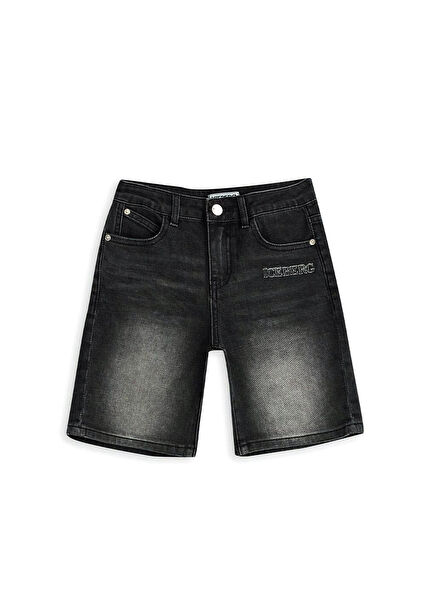 Siyah Erkek Çocuk Şort