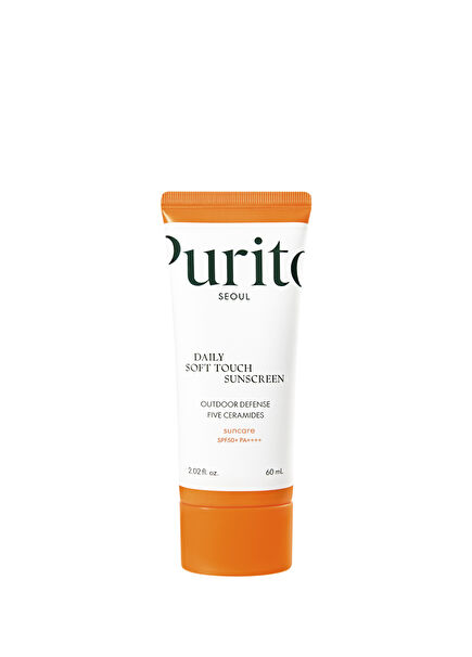 Daily Soft Touch Sunscreen SPF50+ PA++++ Nemlendirici ve Bariyer Koruyucu Seramidli Güneş Kremi 60 ml
