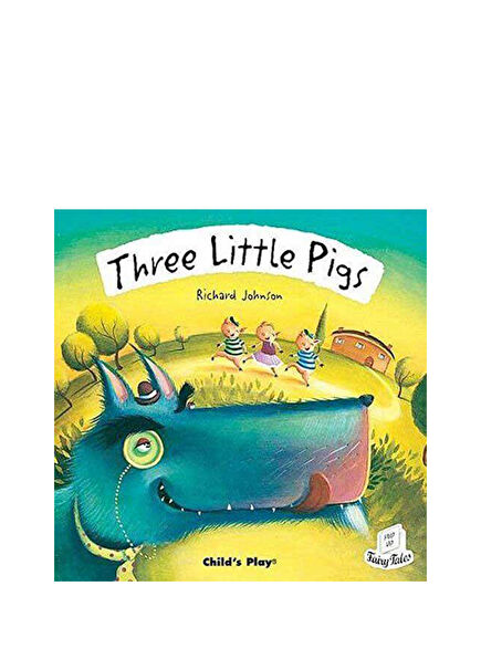 Flip-Up Fairy Tales: Three Little Pigs Children's Foreign Language Book