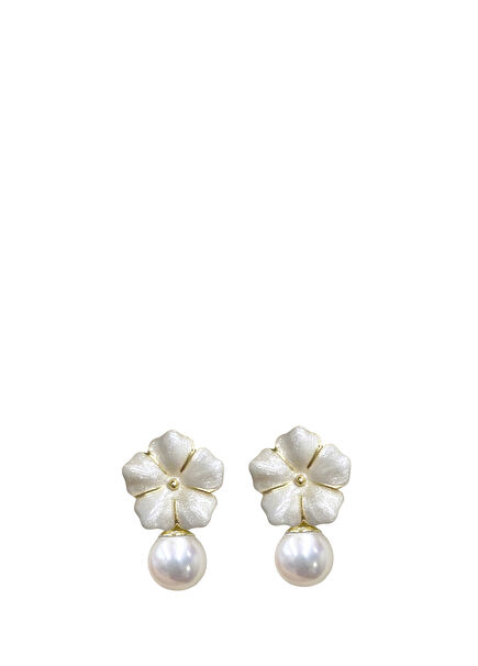 Bavella Mini Gold Plated 925 Sterling Silver Women's Earrings