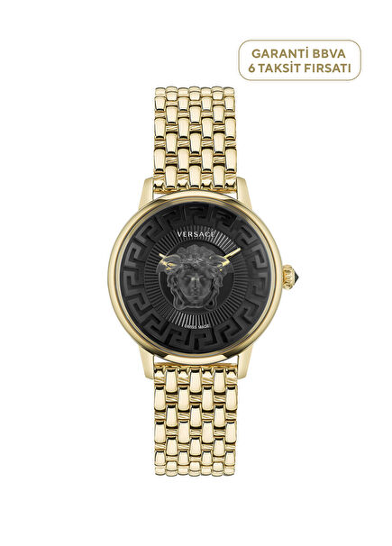 Gold Color Women's Wristwatch
