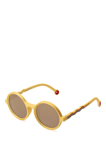 Classic Round Medallion Gold 3-7 Years Unisex Kids Sunglasses