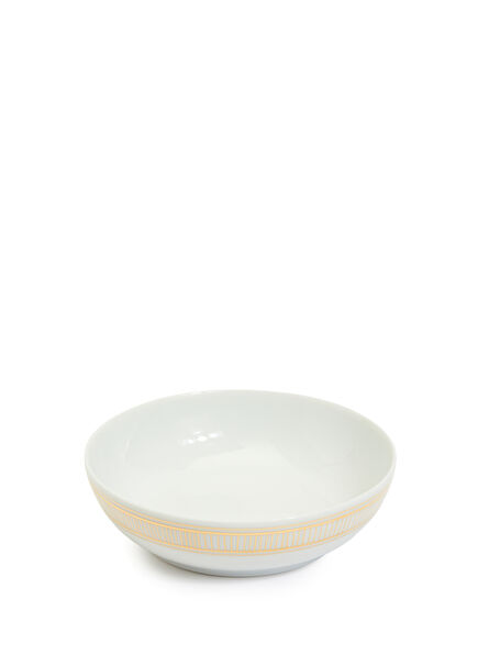 Osiris White Gold Porcelain Plate
