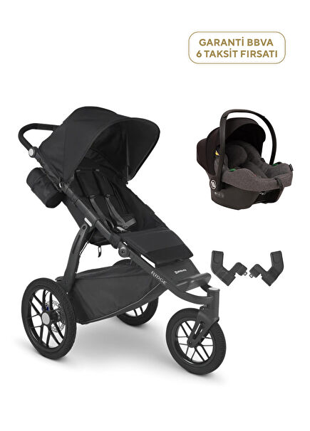 Ridge Cosmo Jake Grey Seyahat Sistem Bebek Arabası 