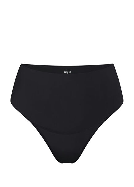 Smoothing Intimates High Waisted Siyah Thong