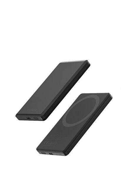 AluPac Black Mini 5,000 mAh MagSafe Compatible Powerbank