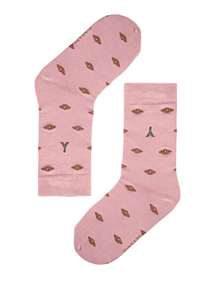 Paris Paris Patterned Unisex Bamboo Socks
