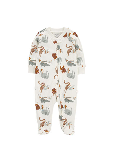 Fermuarlı Erkek Bebek Uyku Tulumu