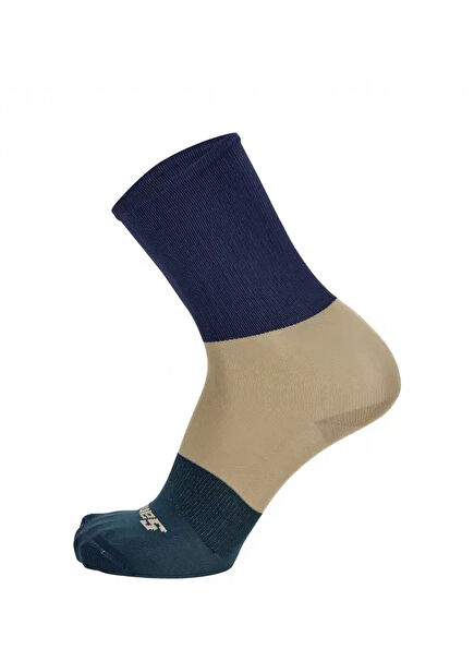 Bengal Mavi Unisex Bisiklet Çorabı