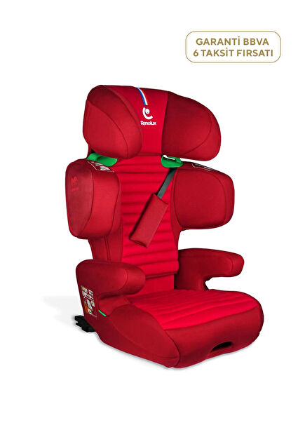 Renofix 2 Softness Isofix Red Car Seat