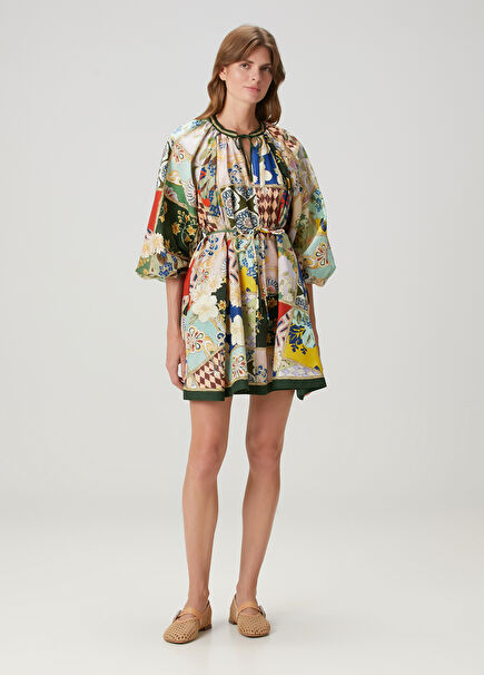 Bianca Printed Mini Dress