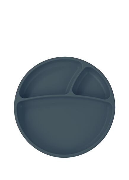 Porsiyon Deep Blue Vakum Tabanlı Silikon Tabak