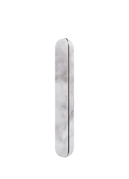 Bruges White Acrylic Long Led Sconce