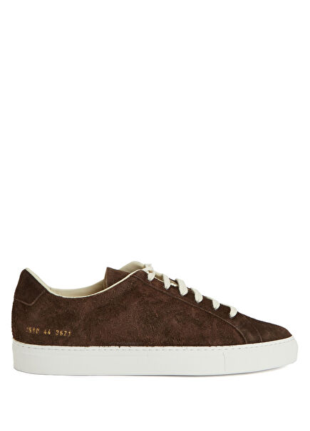 Brown Men's Leather Sneakers