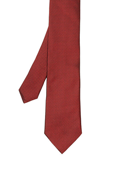 Red Silk Tie