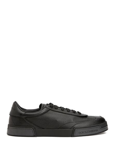 Siyah Erkek Deri Sneaker