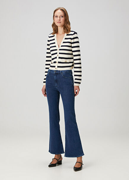 The Icon Koyu Mavi Jean Pantolon