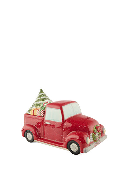 Araba Figürlü Porselen Kurabiye Kavanozu