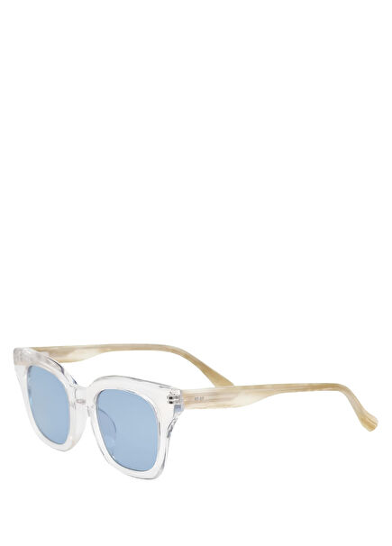 Fs10 - C0 Transparent Acetate Unisex Sunglasses