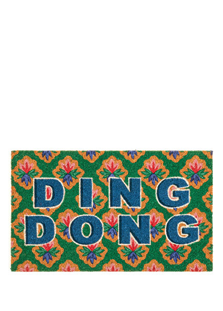 Kerala Renkli Coir Kapı Önü Paspası 45 x 75 cm