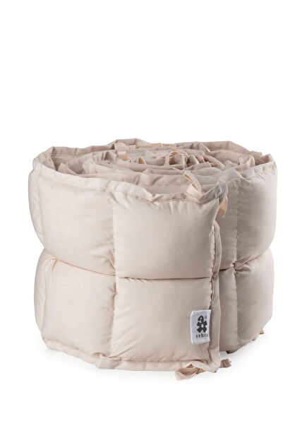 Birchbark Rose Pamuklu Beşik Yan Koruma Yastığı