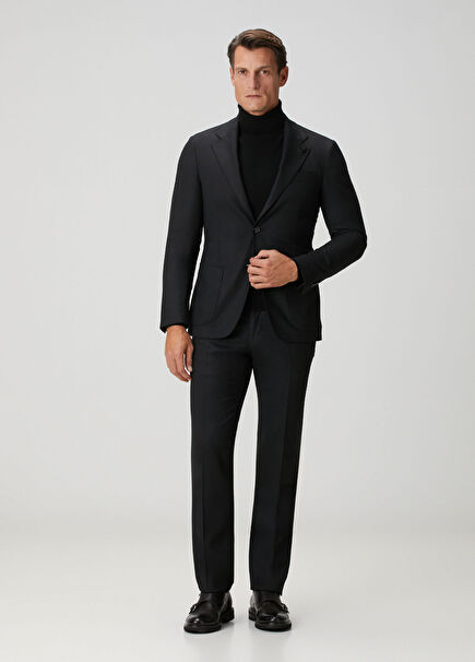 Siyah Yün Takım Elbise