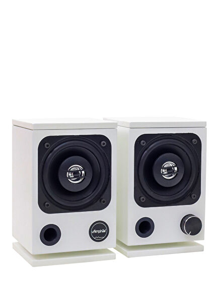 Desktop Hi-Fi Stereo İnci Beyaz 100W Dolby Atmos Hoparlör 