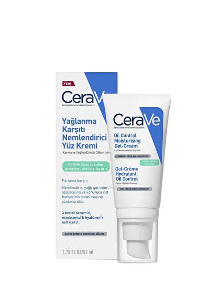 Yağlanma Karşıtı Nemlendirici Yüz Kremi 52 ml