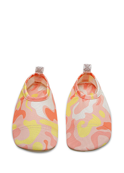 Sunset Feeling Desenli Kız Çocuk Deniz Ayakkabısı