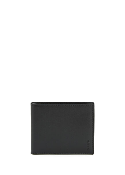 Black Men's Leather Card Holder