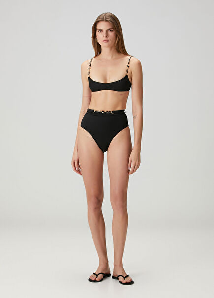 Daylight Black Chain Bikini Set