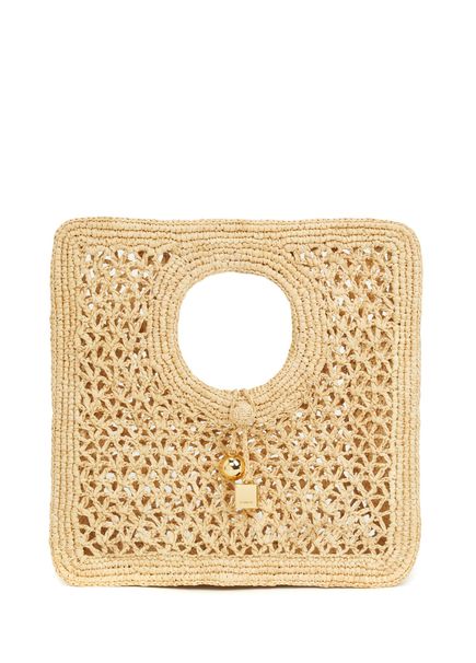 Le Petit Carre Spiaggia Women's Raffia Beach Bag