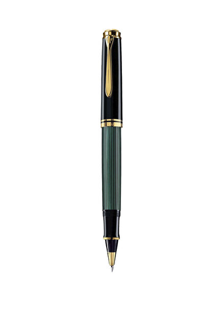 R400 Green Black Roller Pen
