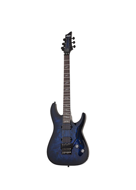 Omen Elite-6 FR See Thru Blue Elektro Gitar