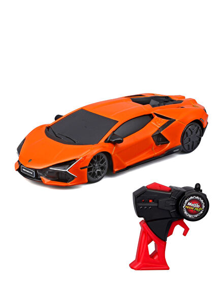 1:43 Mini Metal Drifters Lamborghini Revuelto Orange Control Car