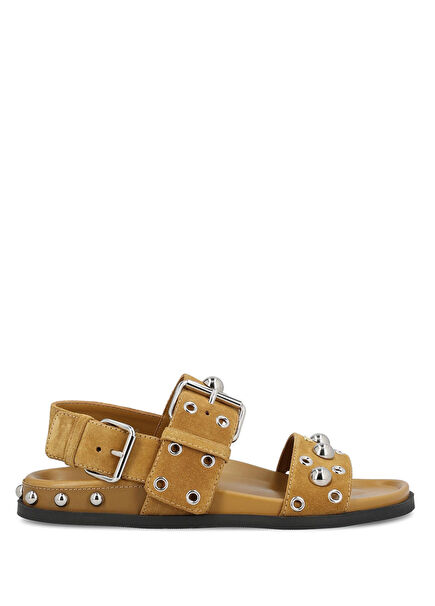 Taba Kadın Deri Sandalet