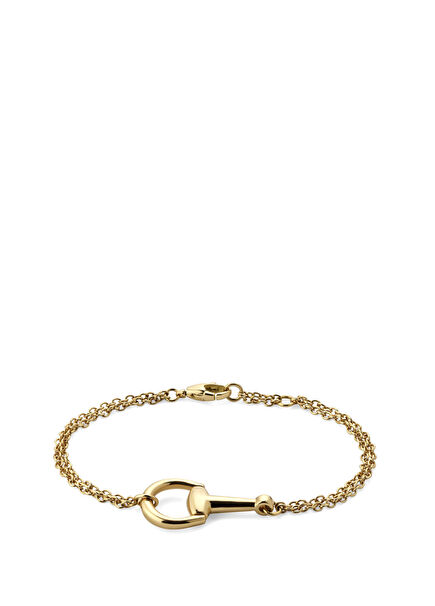 Horsebit Women's Gold Bracelet