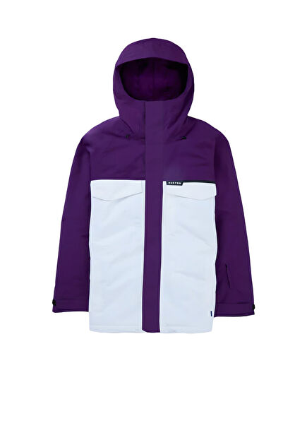 M Covert Jacket 2.0 Men's Ski Snowboard Jacket with Purple Hood