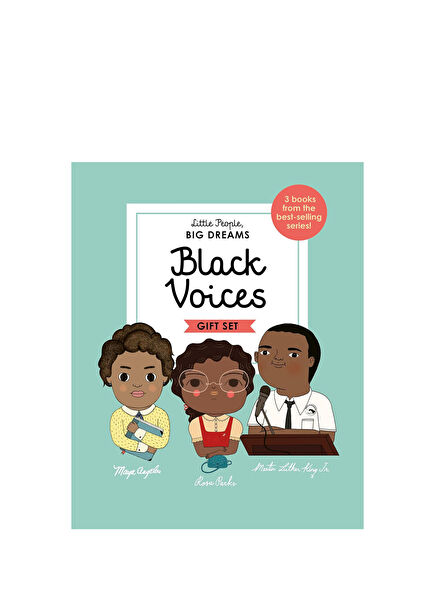 Little People, BIG DREAMS: Black Voices by Maya Angelou - Rosa Parks - Martin Luther King Jr. Children's Foreign Language Book Set