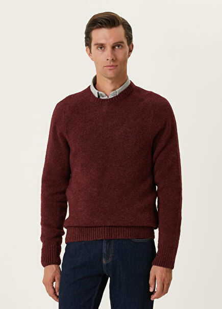 Burgundy Sweater