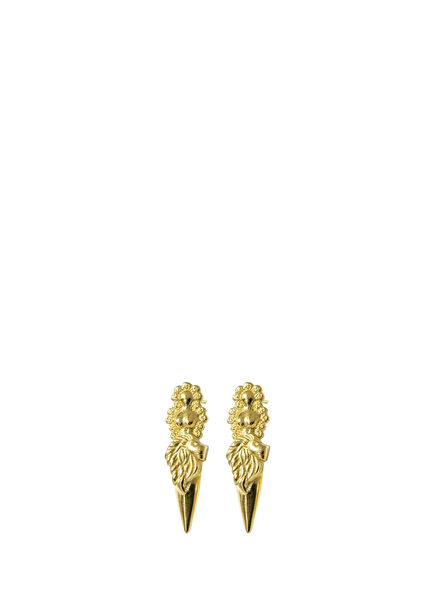 Kybele Earrings Gold Plated 925 Sterling Silver Women's Earrings