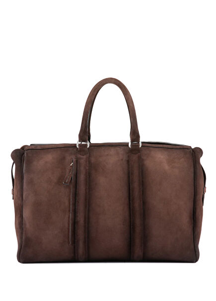 Kahverengi Deri Seyahat Çantası