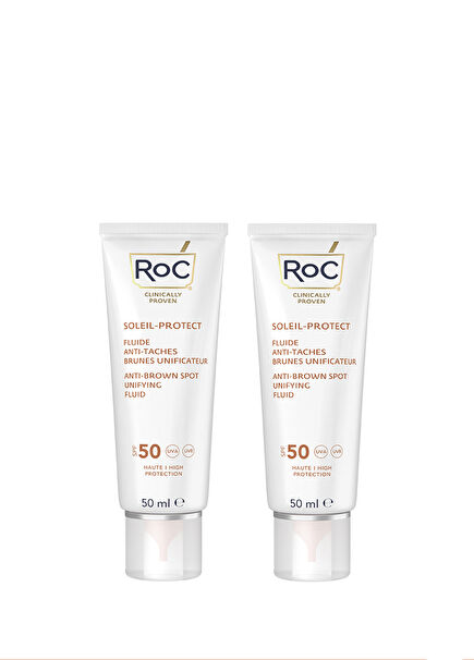 Soleil Protect SPF50+ Leke Karşıtı 2'li Yüz Güneş Kremi 50 ml 