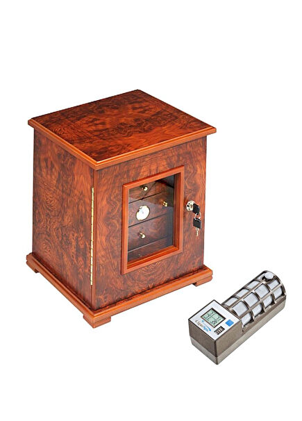 Cigarspa Humidor Humidor Cigar Box with 5 Drawers with Electronic Humidifier