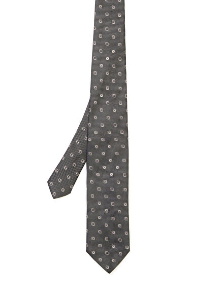 Gri İpek Kravat