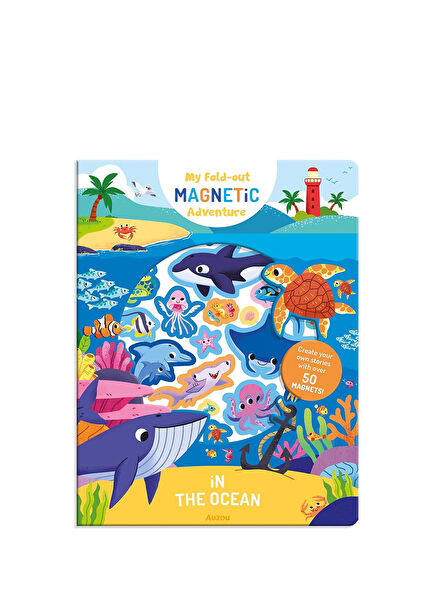 My Fold-Out Magnetic Adventure In The Ocean Foreign Language Activity Book