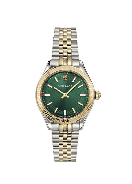 VRSCVEHU00420 Gold Color Metallic Grey Women's Wristwatch