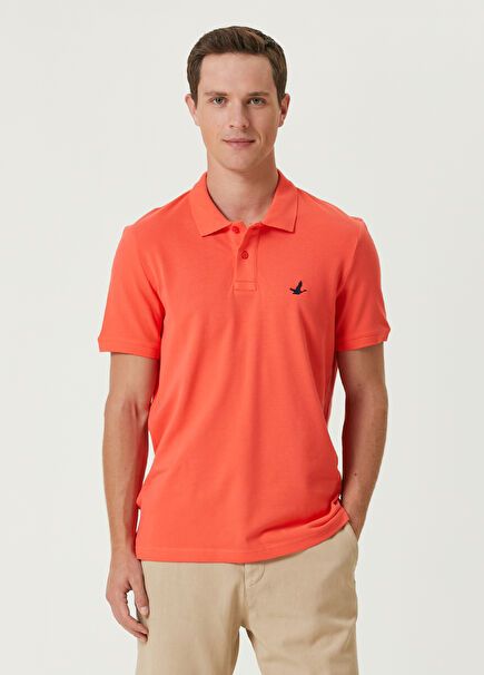 Comfort Fit Mercan Polo Yaka T-shirt