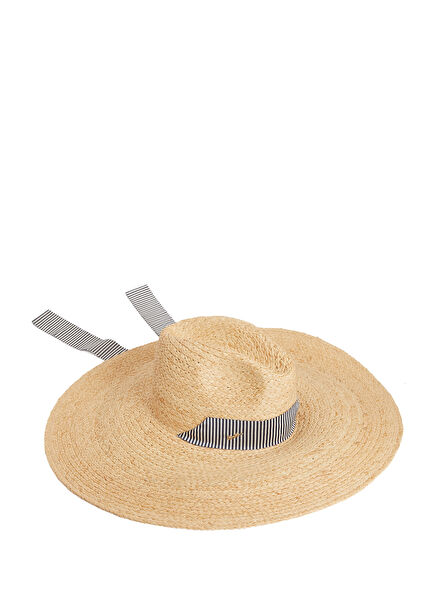Cream Women's Straw Hat